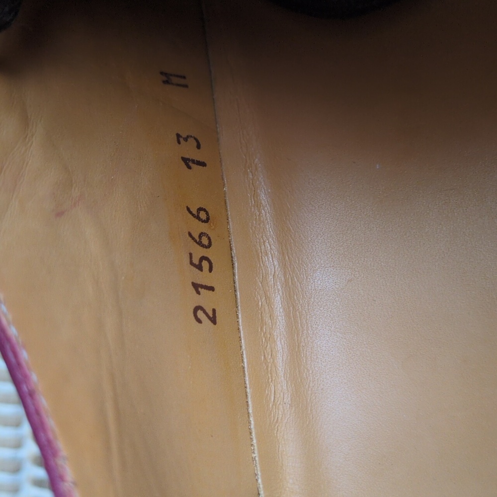 Magnanni Costa Lo Tinto Red Leather Sneakers Men's 13 - Picture 12 of 17